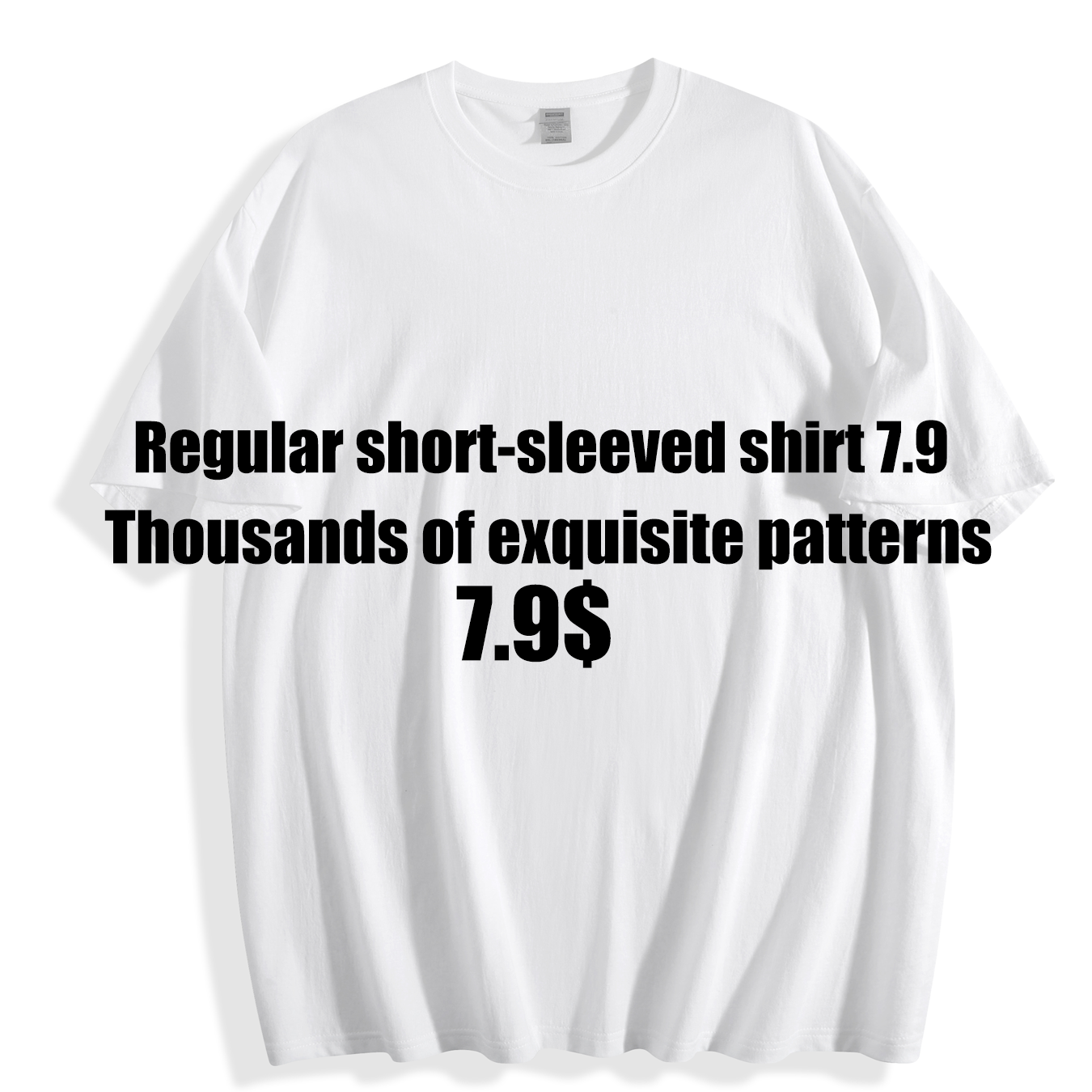Regular short-sleeved shirt