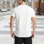 [ Egg Tart Orientation ] Ladies' Christmas-patterned round-100% Pure Cotton T-shirt with "Merry Christmas, You dirty Guy" design, comfortable, soft, versatile and suitable for all seasons T-shirt