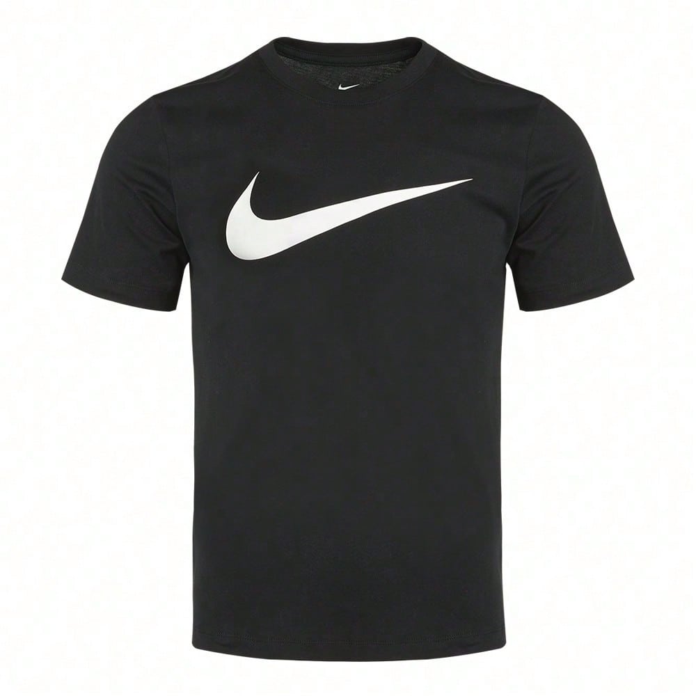 Nike Men's AS M NSW TEE ICON SWOOSH T-Shirt Knit Crew Neck Short TDC5095-0101:1