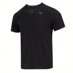 Puma T-Shirt Men's Short-Sleeved Running Casual Sports T-Shirt Loose Breathable Round Neck Short-Sleeved 520759-021:1