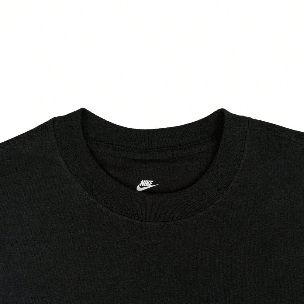 Nike Men's AS M NSW TEE ACCS PATCH CNCT F Short Sleeve T-Shirt, Knitted Collarless Short TOP1:1