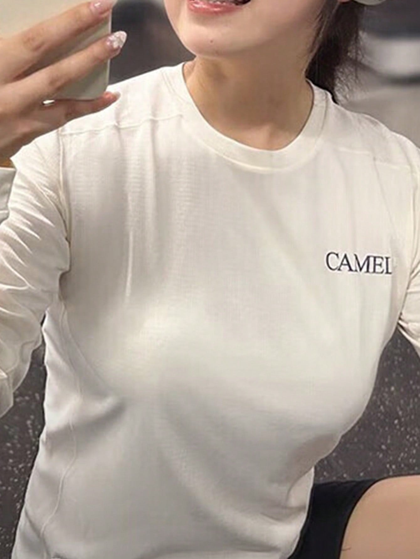 CAMEL CROWN Outdoor Quick-Drying T-Shirt Women's Long Sleeves Autumn And Winter New Lightweight Running Sports Fitness Long Sleeves1:1