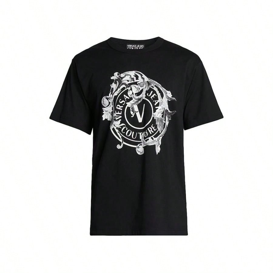 Versace Barocco Logo Crewneck T-Shirt |  | Men Sports Tees & Tanks1:1