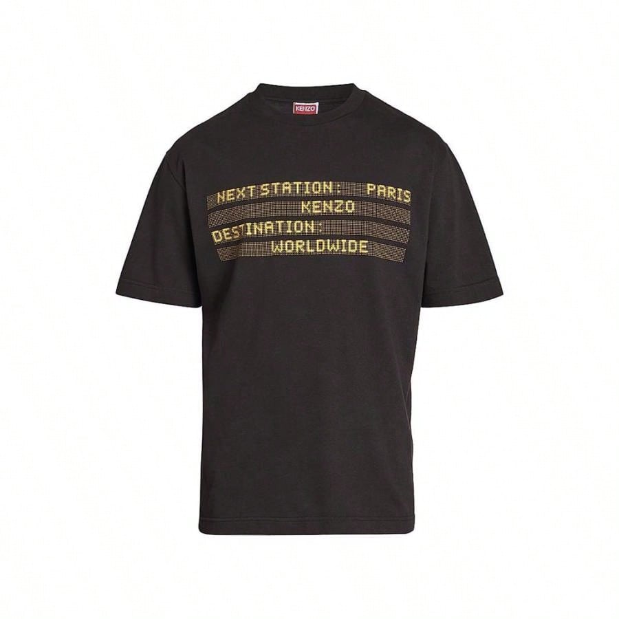 Kenzo Graphic Cotton T-Shirt |  | Men Sports Tees & Tanks1:1