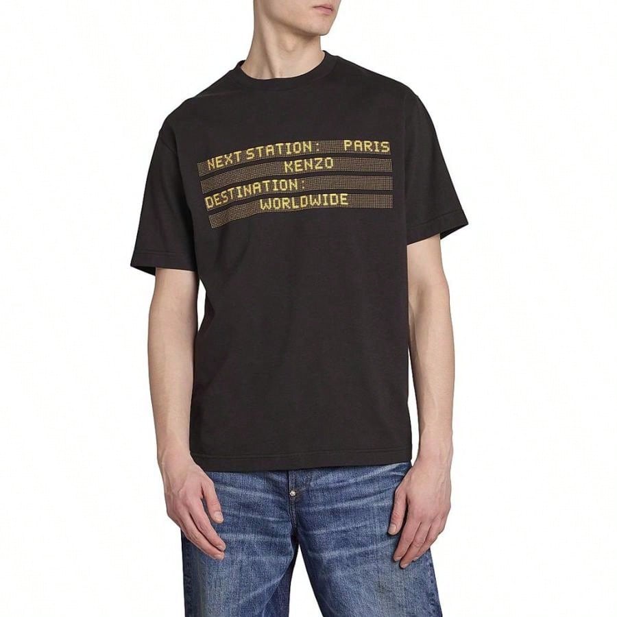 Kenzo Graphic Cotton T-Shirt |  | Men Sports Tees & Tanks1:1