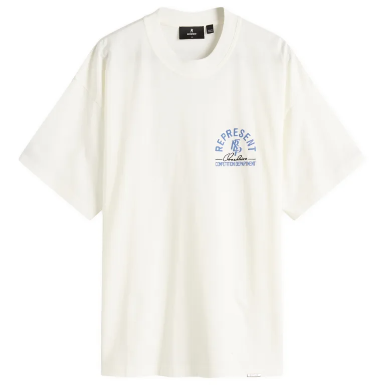 REPRESENT, Competition Department T-Shirt, MLM4161-72, (FLAT WHITE) S1:1