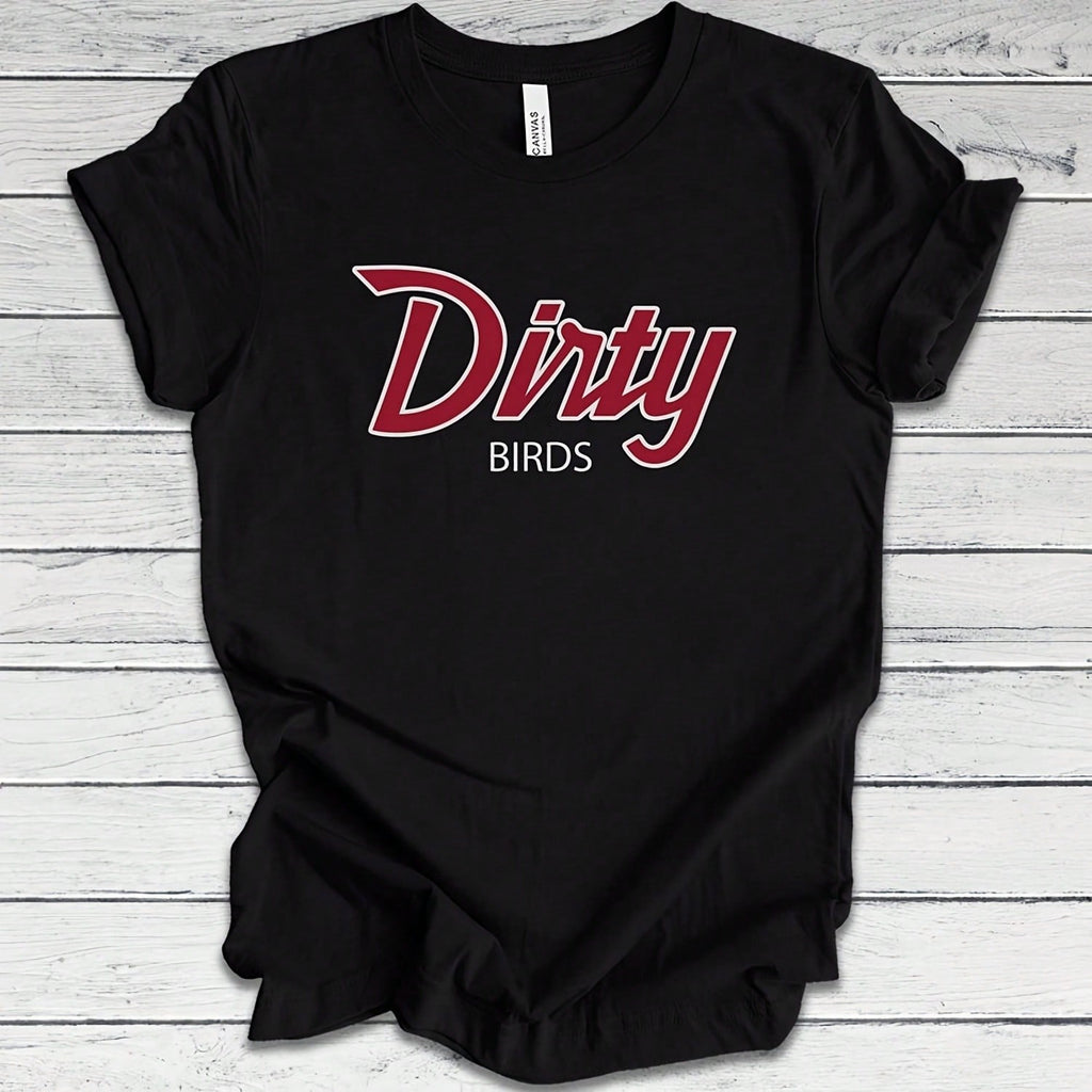 Dirty Birds T-Shirt  Fan Of Atlanta Football T-Shirt  Atlanta Shirt  Falcons Tee  Di Print  Uni Jersey Short Sve Tee220G Heavyweight 100% Cotton T-Shirt. With Butterfly Print Graphic, Suitable For Boys Girls And Men Women Cropped Round Neck Motivational S