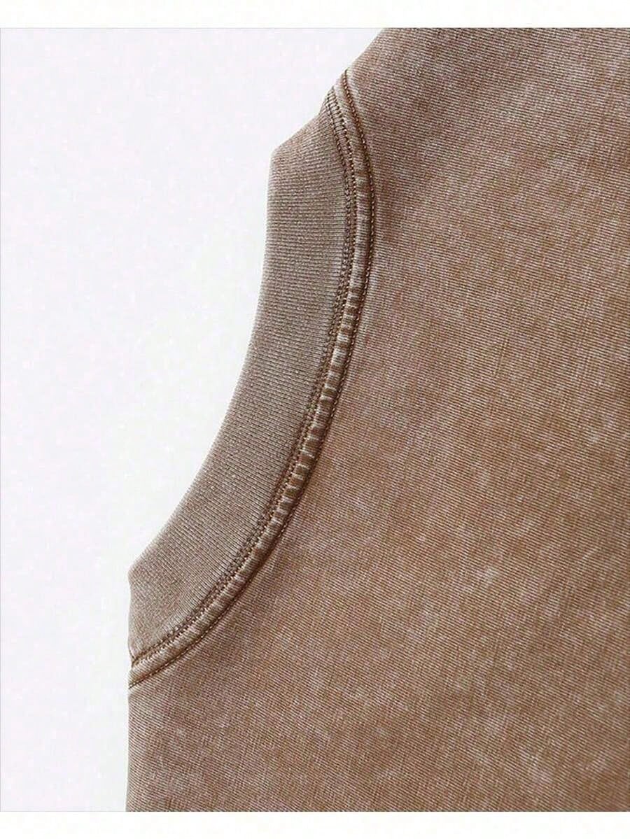 1 Korn Printed T-Shirt, Men's Retro Washed Cotton T-Shirt, 230G Double-Sided Retro Street Clothes, Casual Round Neck Summer Shirt, Perfect Gift Idea, Casual Street Clothes Street Style Clothes Washed Cotton Fabric. Vibrant Neon Cotton Round Neck Abstract