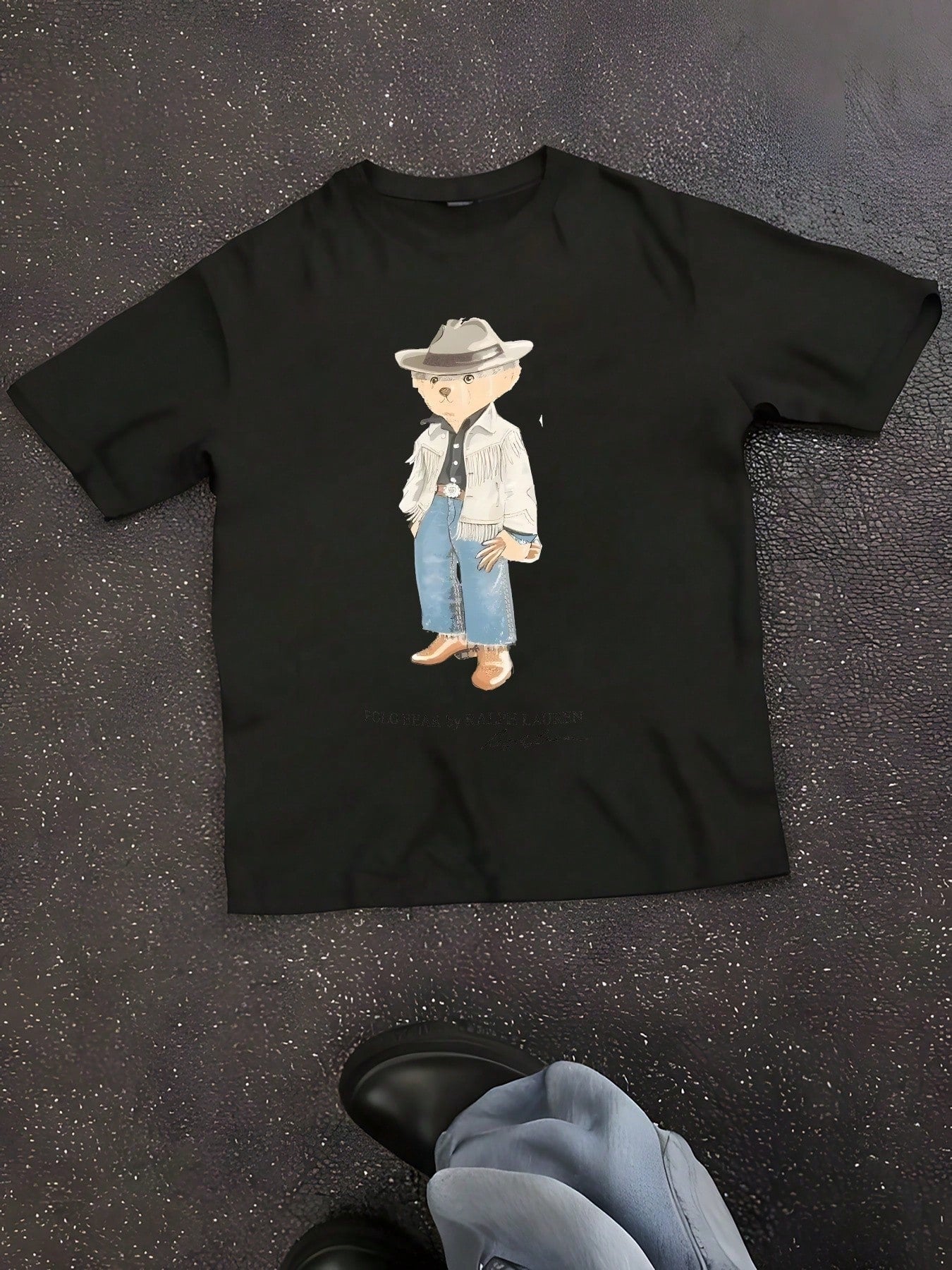 2025 South America NewPrinted Scuffers Men Tshirt Women Surf Vacation T-Shirt Luxury Brands Street Short Sleeves Top Tee1:1