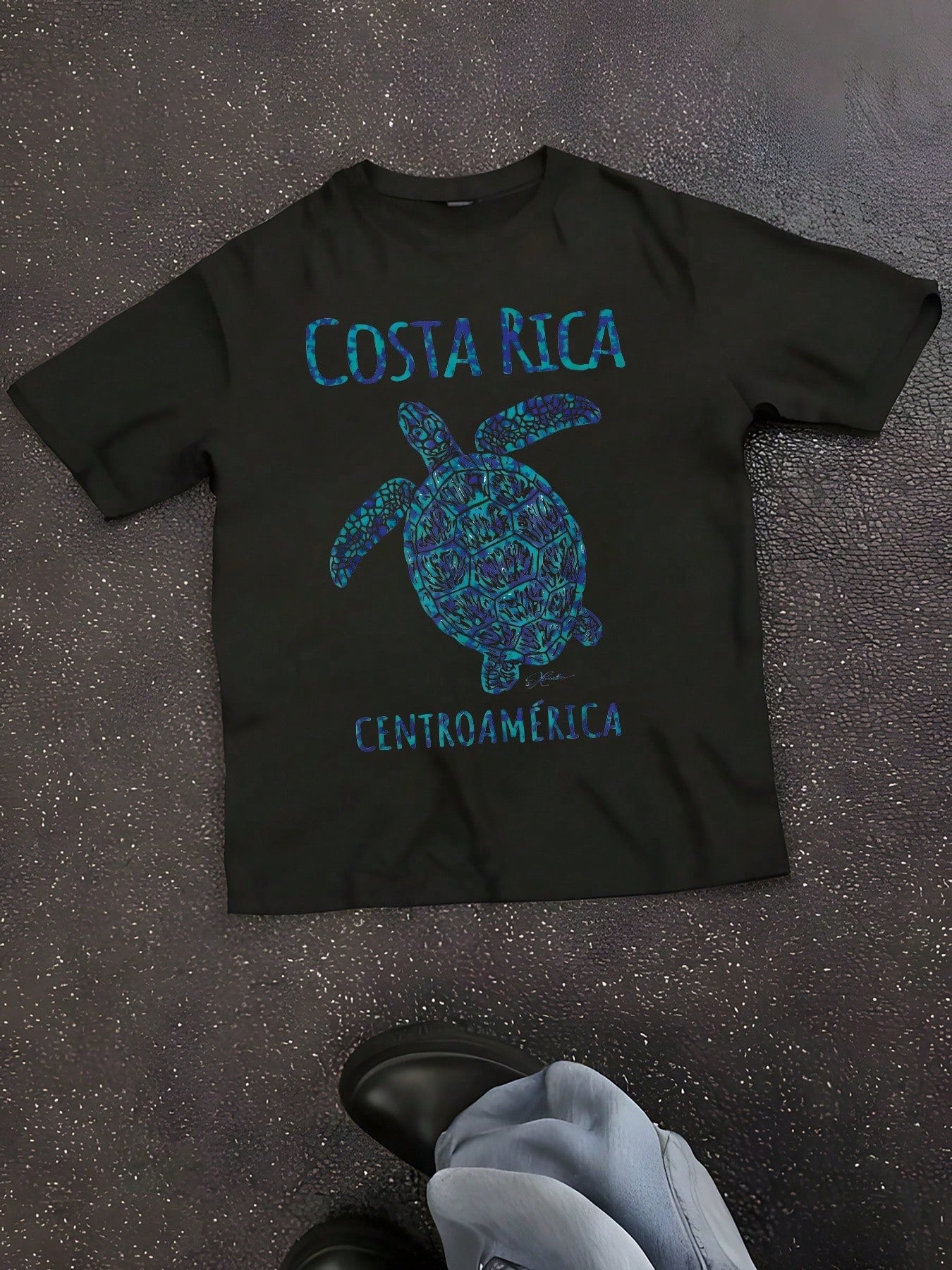 2025 South America NewPrinted Scuffers Men Tshirt Women Surf Vacation T-Shirt Luxury Brands Street Short Sleeves Top Tee1:1