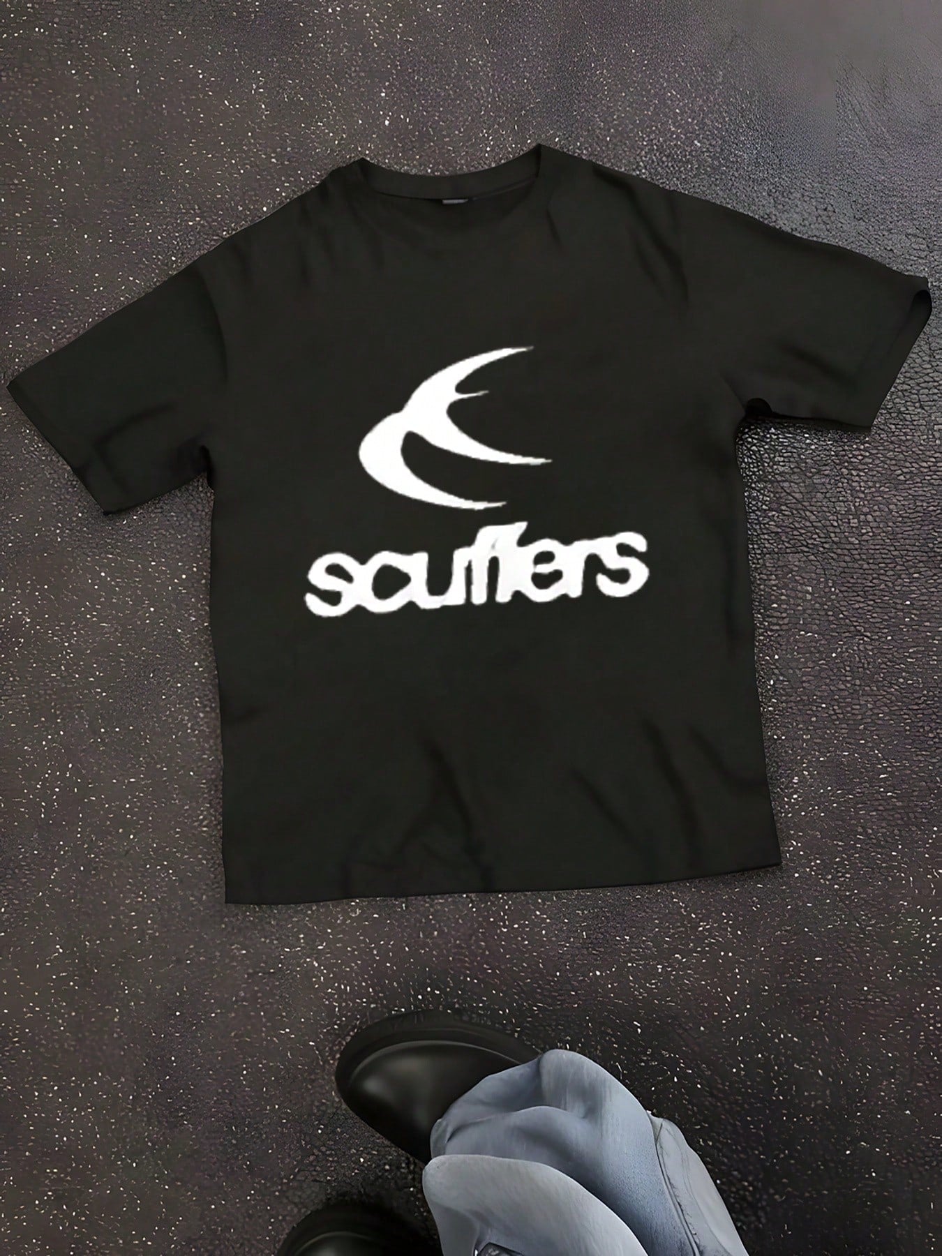 2025 South America NewPrinted Scuffers Men Tshirt Women Surf Vacation T-Shirt Luxury Brands Street Short Sleeves Top Tee1:1