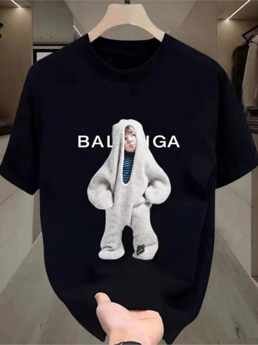 2025 Fashion Women's T-Shirt Brand Short SLEEs Ve Alos Print Tshirt Clothing Tee Luxury  Men T Shirt Print Y2k Streetwear Tops1:1