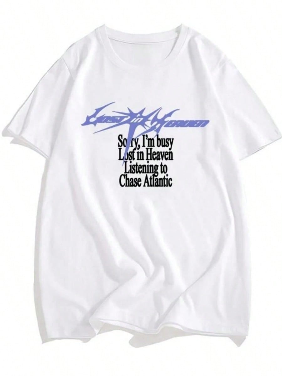 Y2k Men Men Clothes Luxury Brand UniSexs Round Neck Tee Tops T-Shirts Cotton Soft Trendsss Y1:1