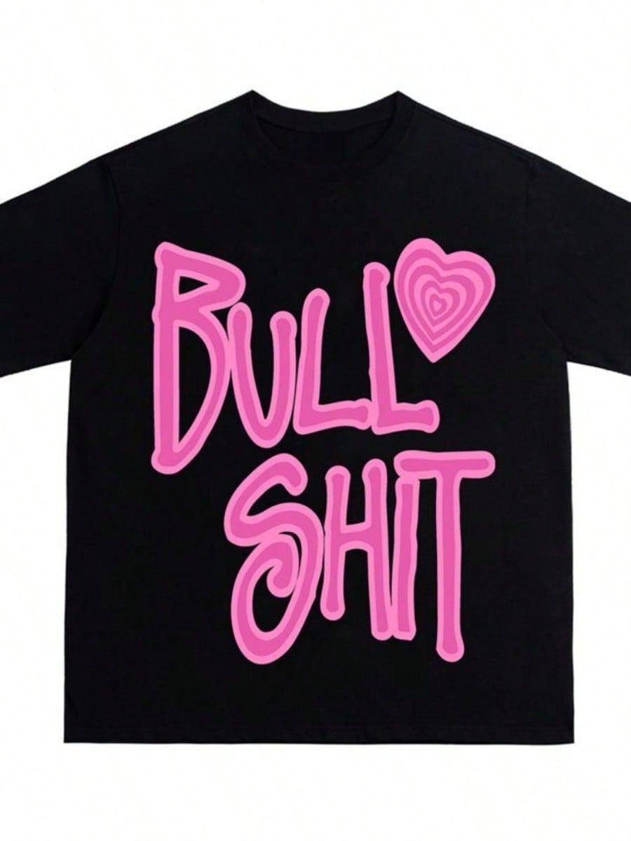 Y2k Men Men Clothes Luxury Brand UniSexs Round Neck Tee Tops T-Shirts Cotton Soft Trendsss Y1:1