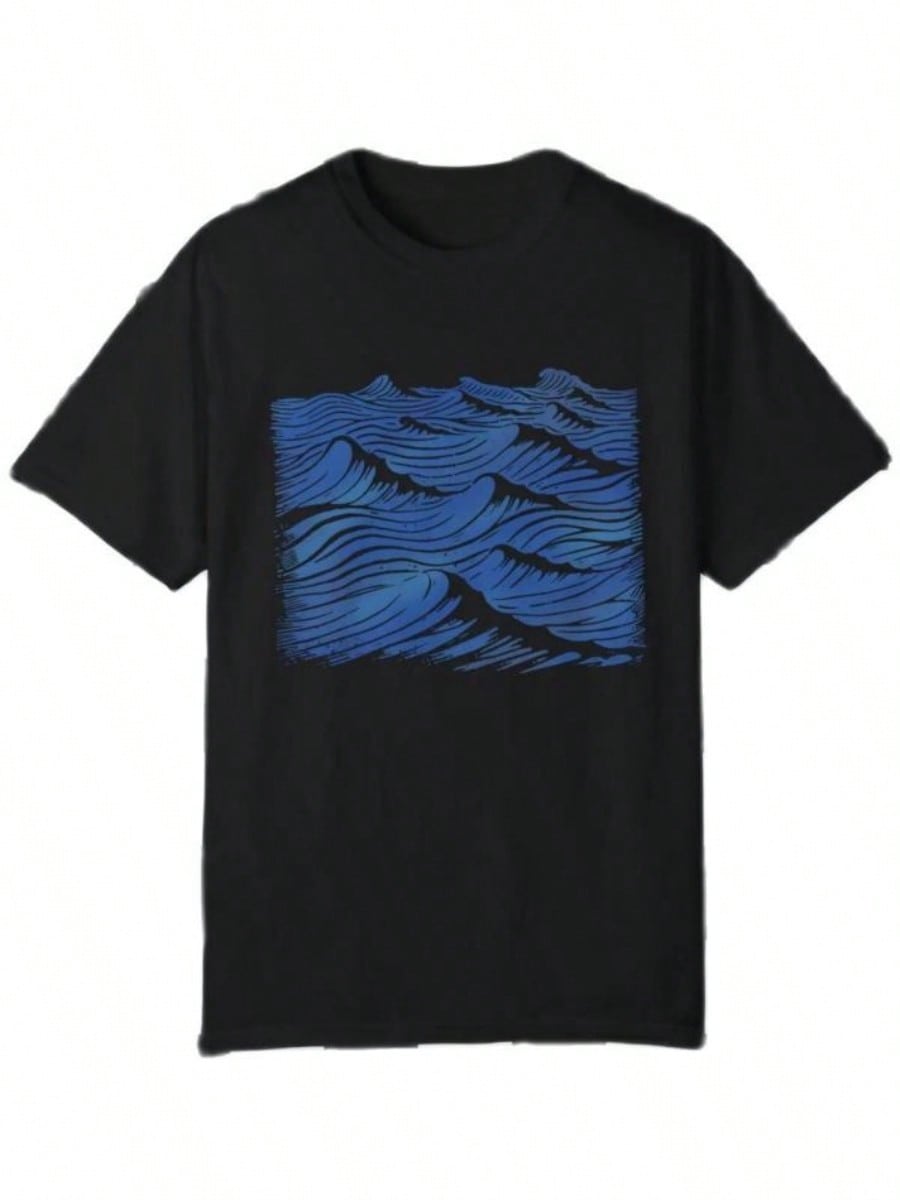 Y2k Men Men Clothes Luxury Brand UniSexs Round Neck Tee Tops T-Shirts Cotton Soft Trendsss Y1:1