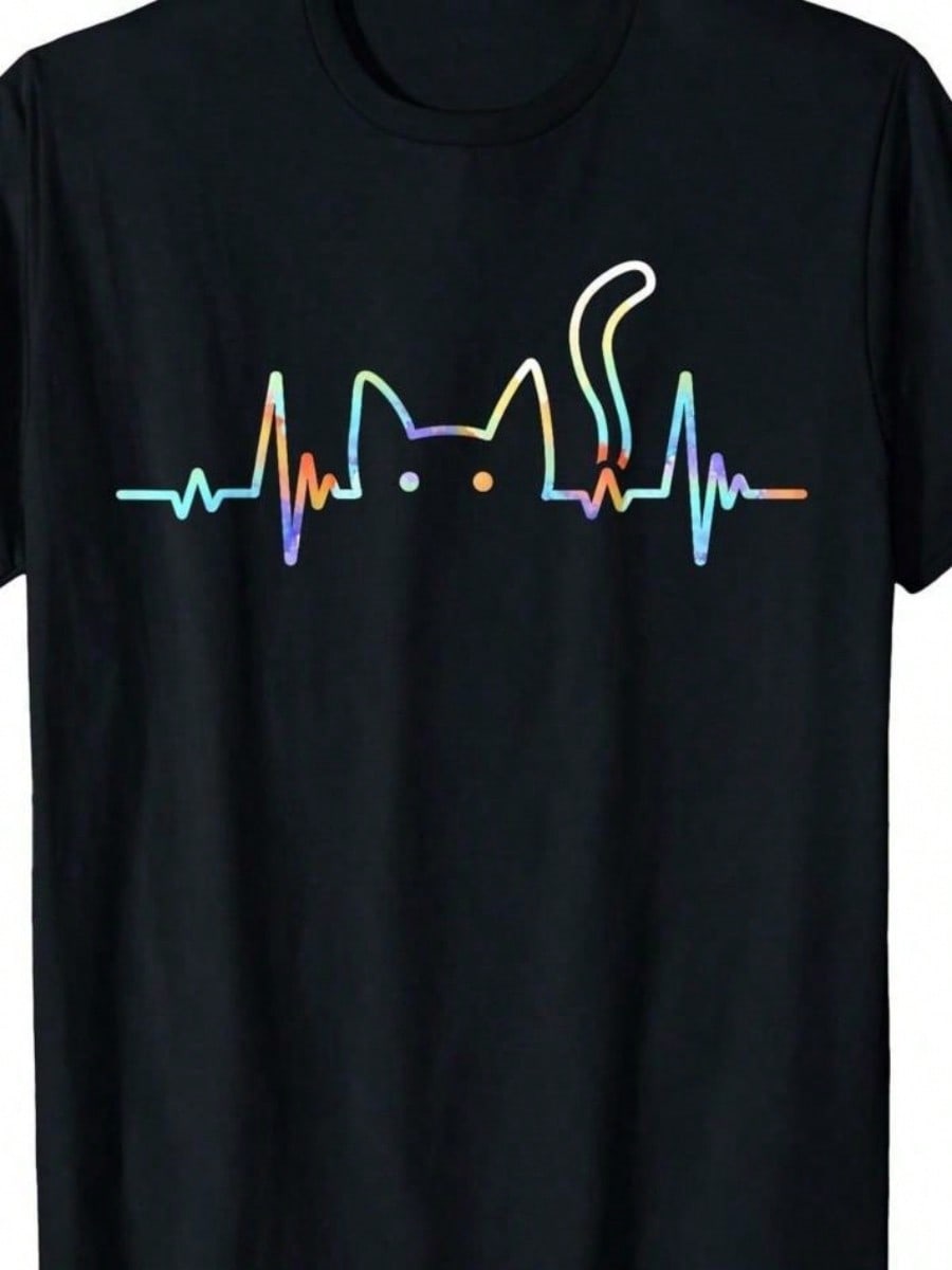 Y2k Men Men Clothes Luxury Brand UniSexs Round Neck Tee Tops T-Shirts Cotton Soft Trendsss Y1:1