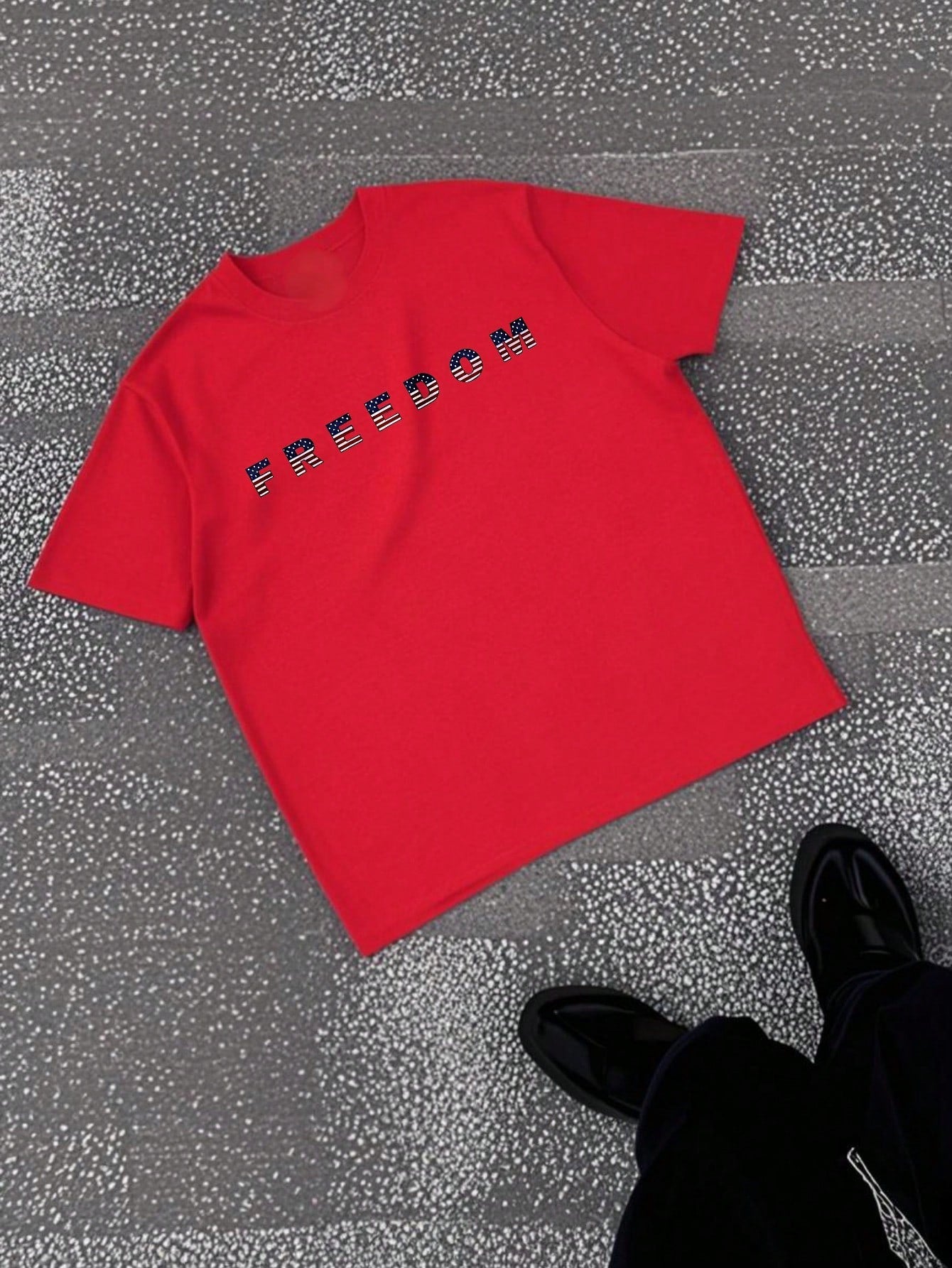 Men's Cotton T-Shirts, Comfortable Fabric, Freedom T-Shirts, Freedom Flag Shirts, Thank You Charlie, Voice Of A Generation T-Shirts, Sweatshirts, Gifts For Him/Her, 1:1