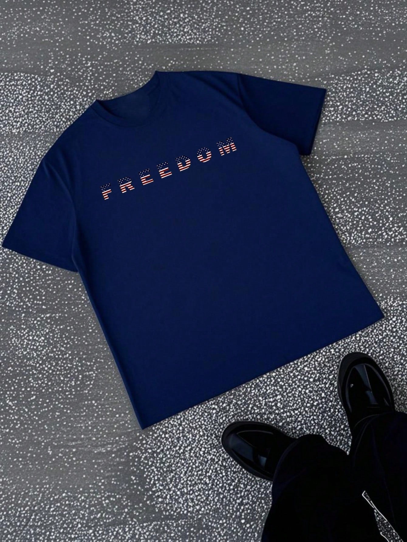 Men's Cotton T-Shirts, Comfortable Fabric, Freedom T-Shirts, Freedom Flag Shirts, Thank You Charlie, Voice Of A Generation T-Shirts, Sweatshirts, Gifts For Him/Her, 1:1
