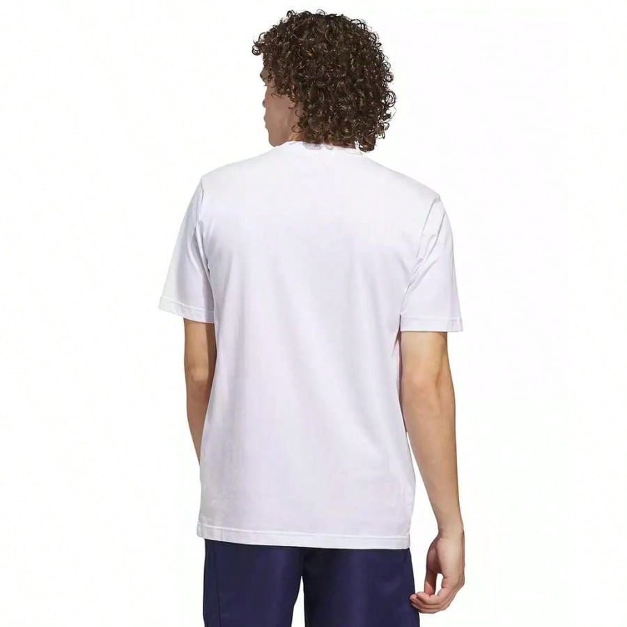 Adidas Men's 3-Stripes Lights Hoops Graphic Crewneck T-Shirt |  | Men Sports Tees & Tanks1:1