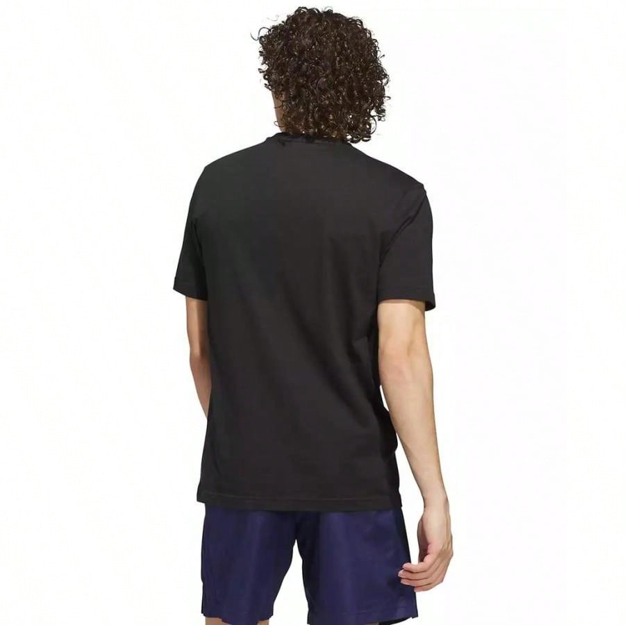 Adidas Men's 3-Stripes Lights Hoops Graphic Crewneck T-Shirt |  | Men Sports Tees & Tanks1:1