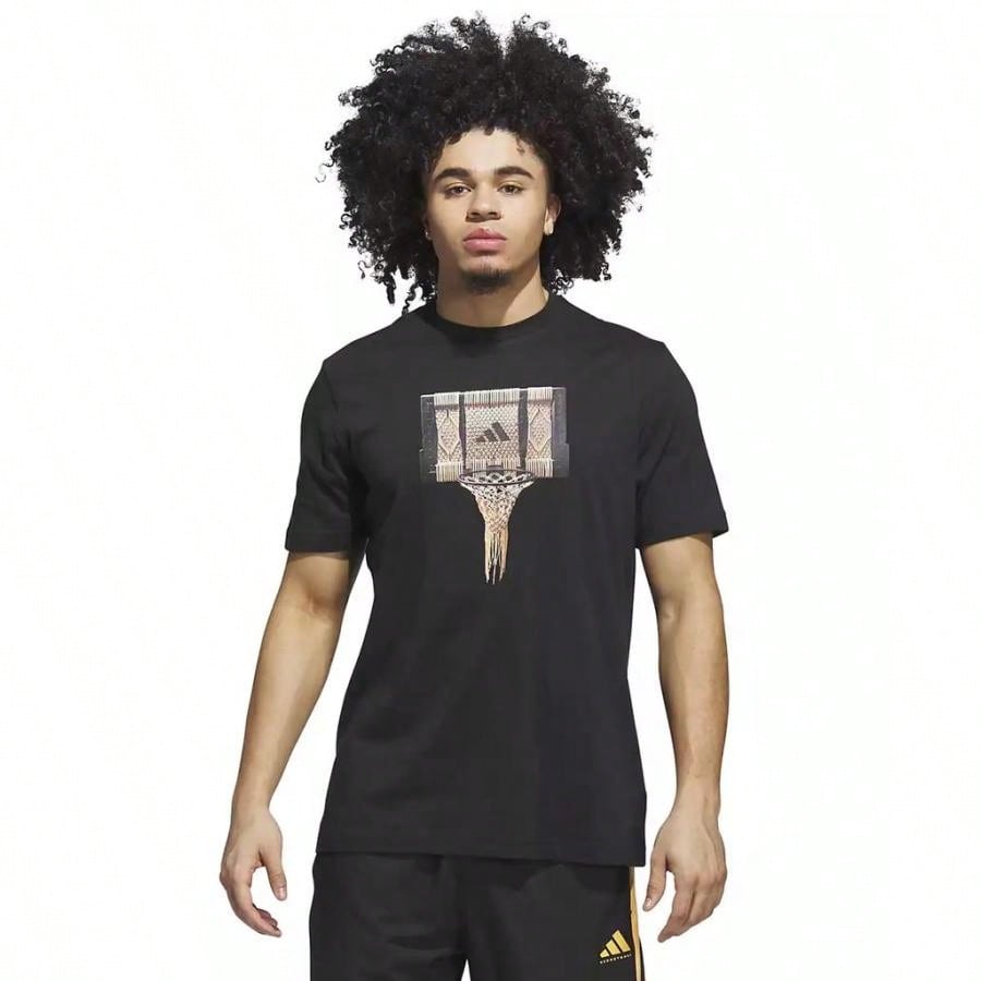 Adidas Men's Basketball Gallery Graphic Pull-On T-Shirt |  | Men Sports Tees & Tanks1:1