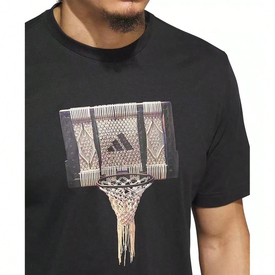 Adidas Men's Basketball Gallery Graphic Pull-On T-Shirt |  | Men Sports Tees & Tanks1:1