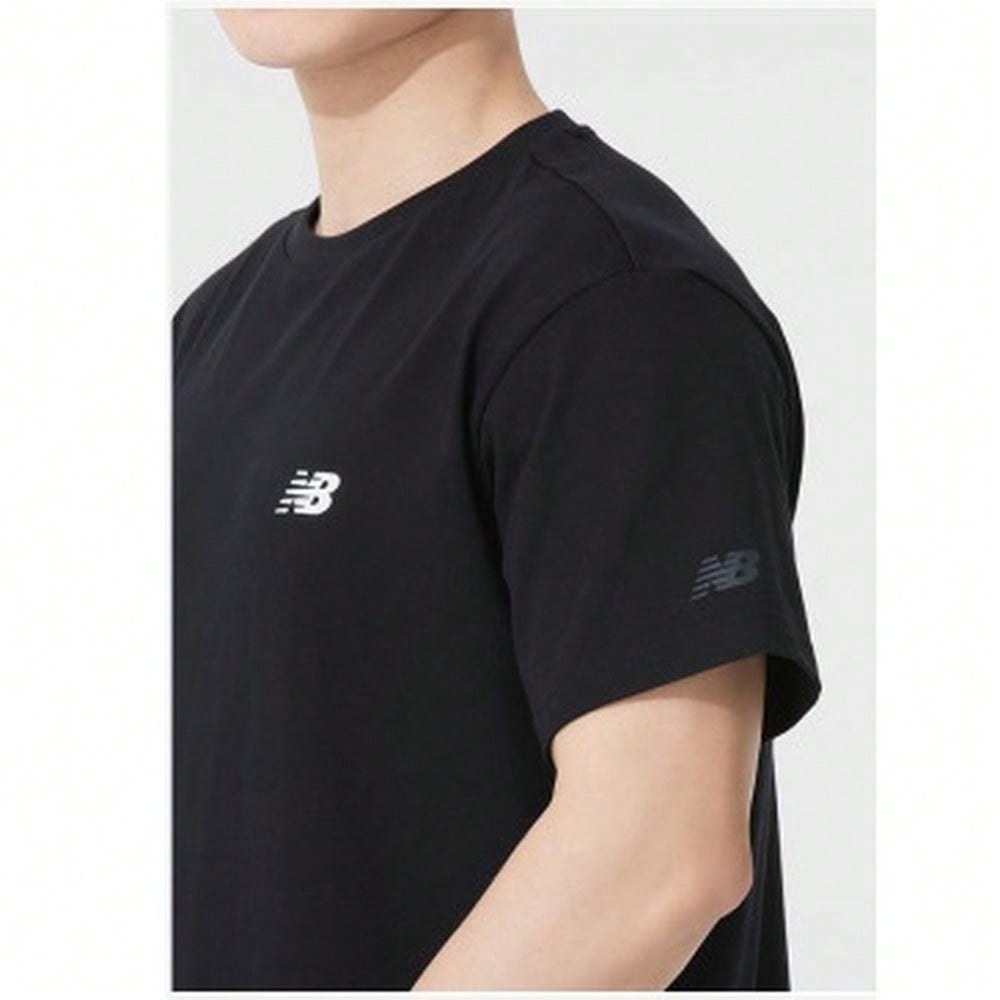 New Balance Summer Neutral Short-Sleeved T-Shirt AMT52343-BK1:1