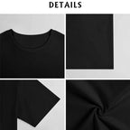 Men's Humorous "Dirty Mind" Graphic T-Shirt - 100% Cotton, Round Neck, Short Sleeve, Black, Perfect for Summer Running, Fitness & Casual Wear, Machine Washable, Great Gift for Men, Women, Dad, Mom & Friends