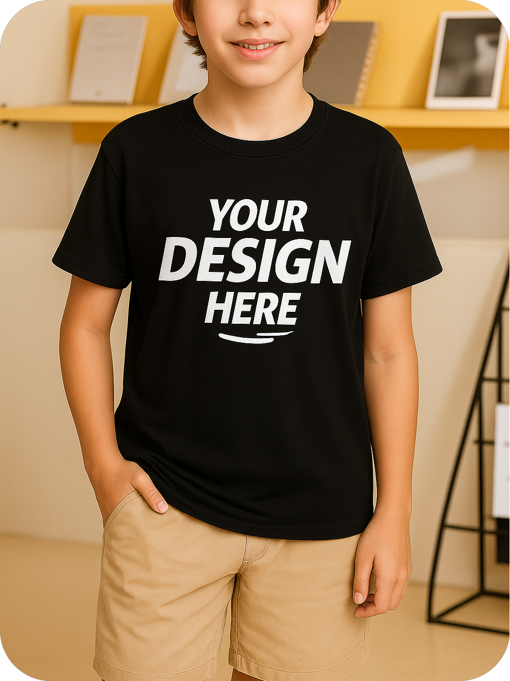 100% cotton T-shirts for teenagers, suitable for ages 8-15.