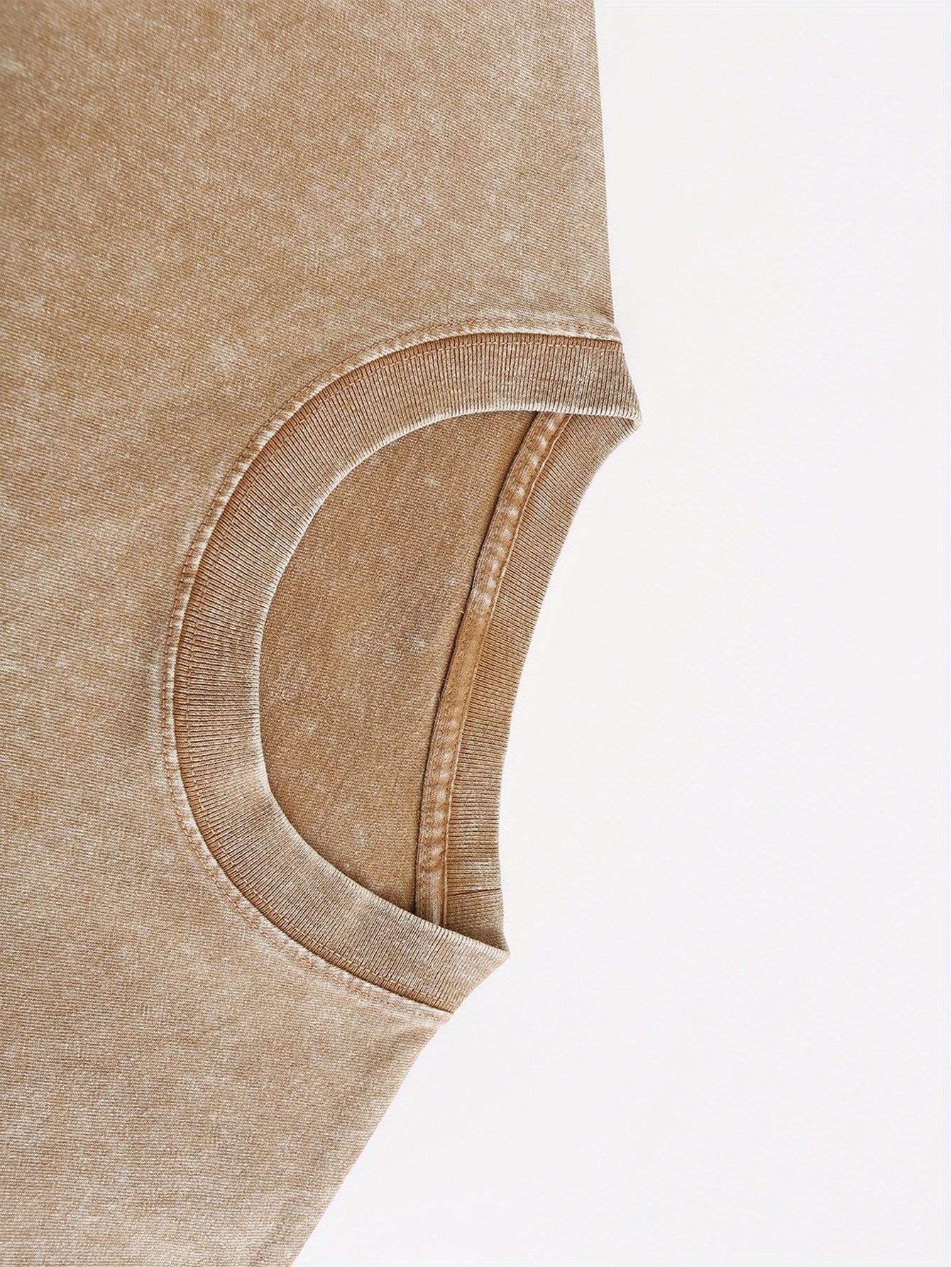 Men'S Vintage Washed Cotton T-Shirt- 'Dirty Thirty' Pattern, Short Sleeve, Crew Neck, Black Casual Summer Adult T-Shirt