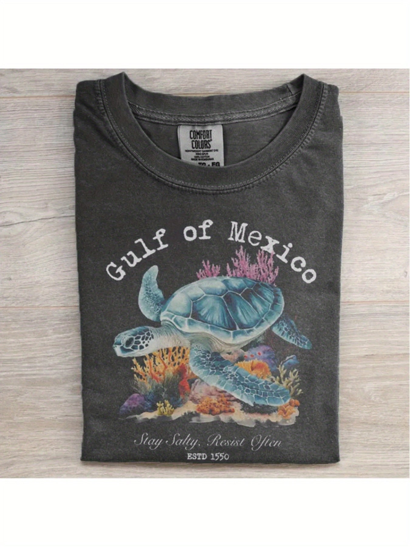 Men's Heavyweight 100% Cotton T-Shirt - Washed Soft Breathable Fabric, Non-Pilling Short Sleeve Round Neck Casual Tee with Crease Suitable for Urban Style Daily Wear, Machine Washable All-Season Top