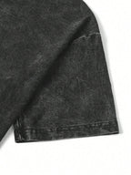 "The First Hokage" Hashirama Senju Founding "Konoha" x Naruto Anime Double Printed Washed Tee Unisex Oversize Anime Manga Lightweight Cotton T-Shirt, Gift For Anime Fan Lover , Hashirama Fan