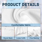 [ Egg Tart Orientation ] Ladies' Christmas-patterned round-100% Pure Cotton T-shirt with "Merry Christmas, You dirty Guy" design, comfortable, soft, versatile and suitable for all seasons T-shirt