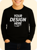 Children's crew neck sweatshirts are suitable for ages 3-10