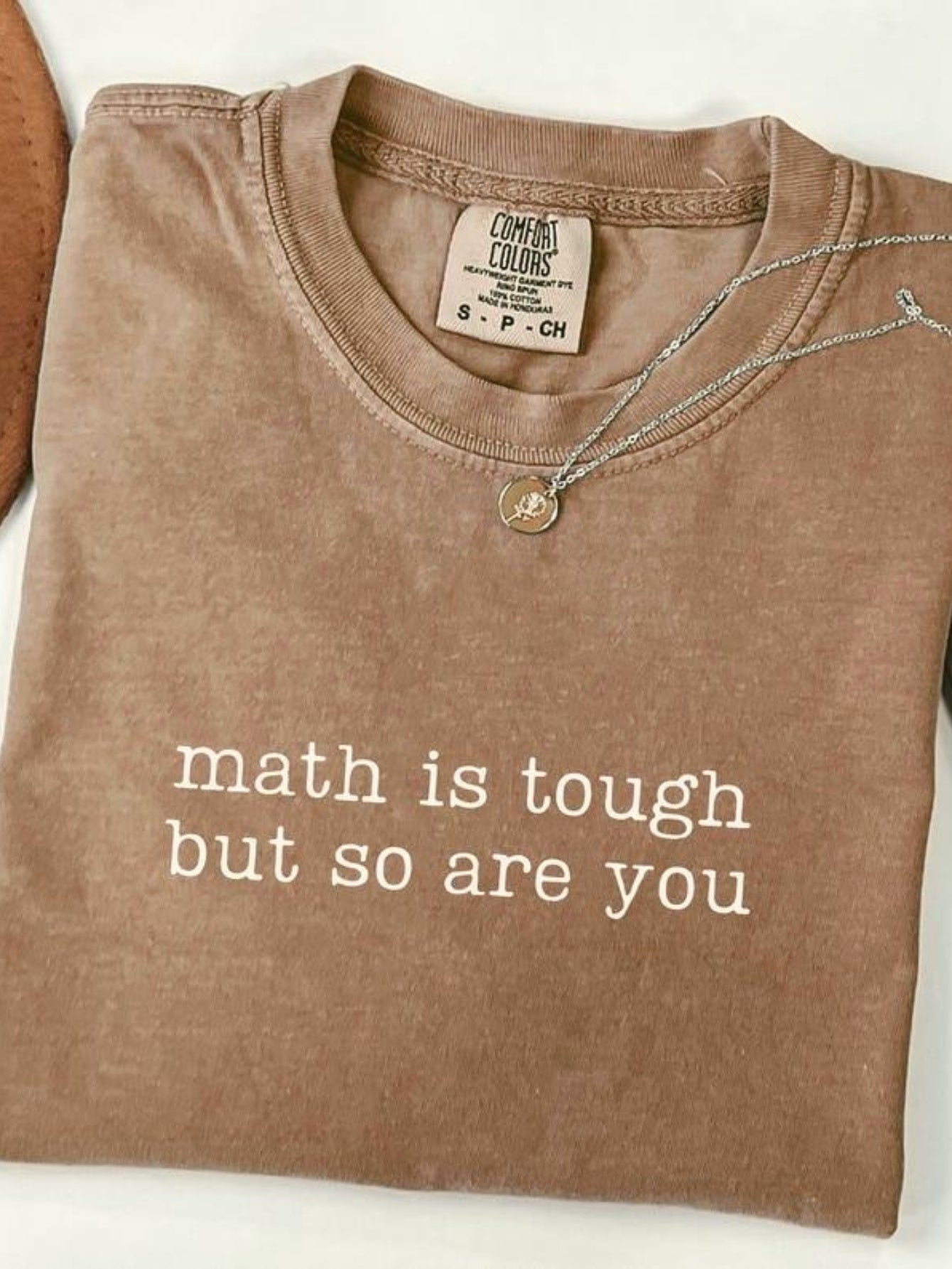 Men's & unisex "Math is Hard, But You're Even Harder" Vintage Teacher T-Shirt - 2025, Math Educator Apparel, Comfortable Colors Washed Cotton Tee