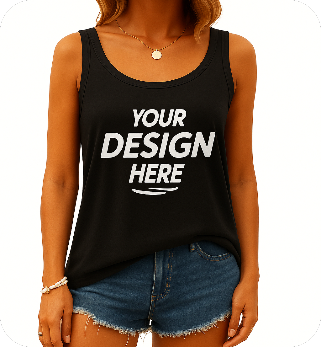 Women's 100% Cotton Colored Vest